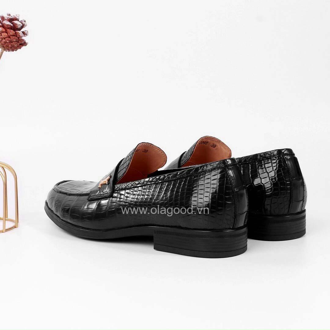 Giày tây da cá sấu nam cao cấp - GTKD015S - Hình ảnh 5