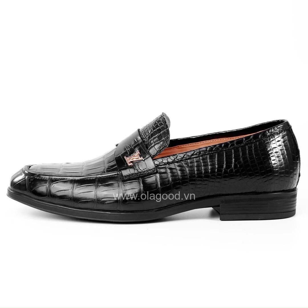 Giày tây da cá sấu nam cao cấp - GTKD015S - Hình ảnh 4