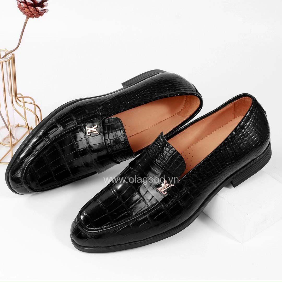 Giày tây da cá sấu nam cao cấp - GTKD015S - Hình ảnh 3