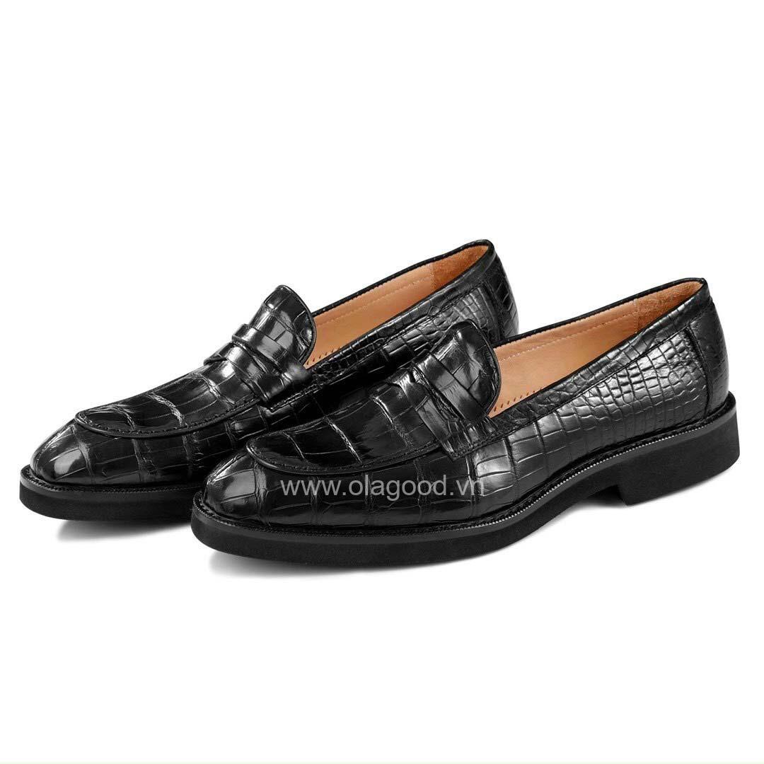 Giày tây nam da cá sấu cao cấp - GTKD017S - Hình ảnh 7