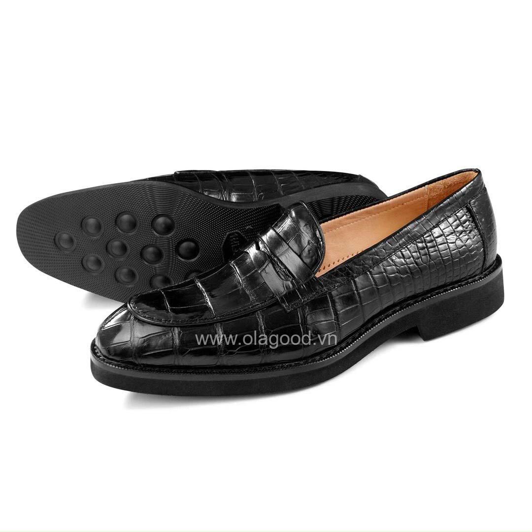 Giày tây nam da cá sấu cao cấp - GTKD017S - Hình ảnh 6