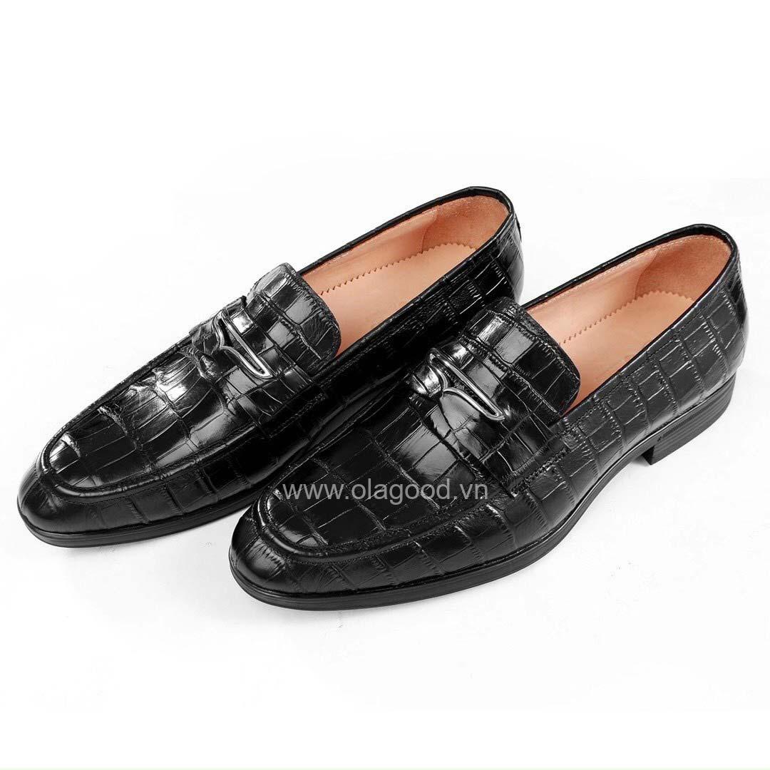 Giày da cá sấu nam cao cấp - GTKD018S