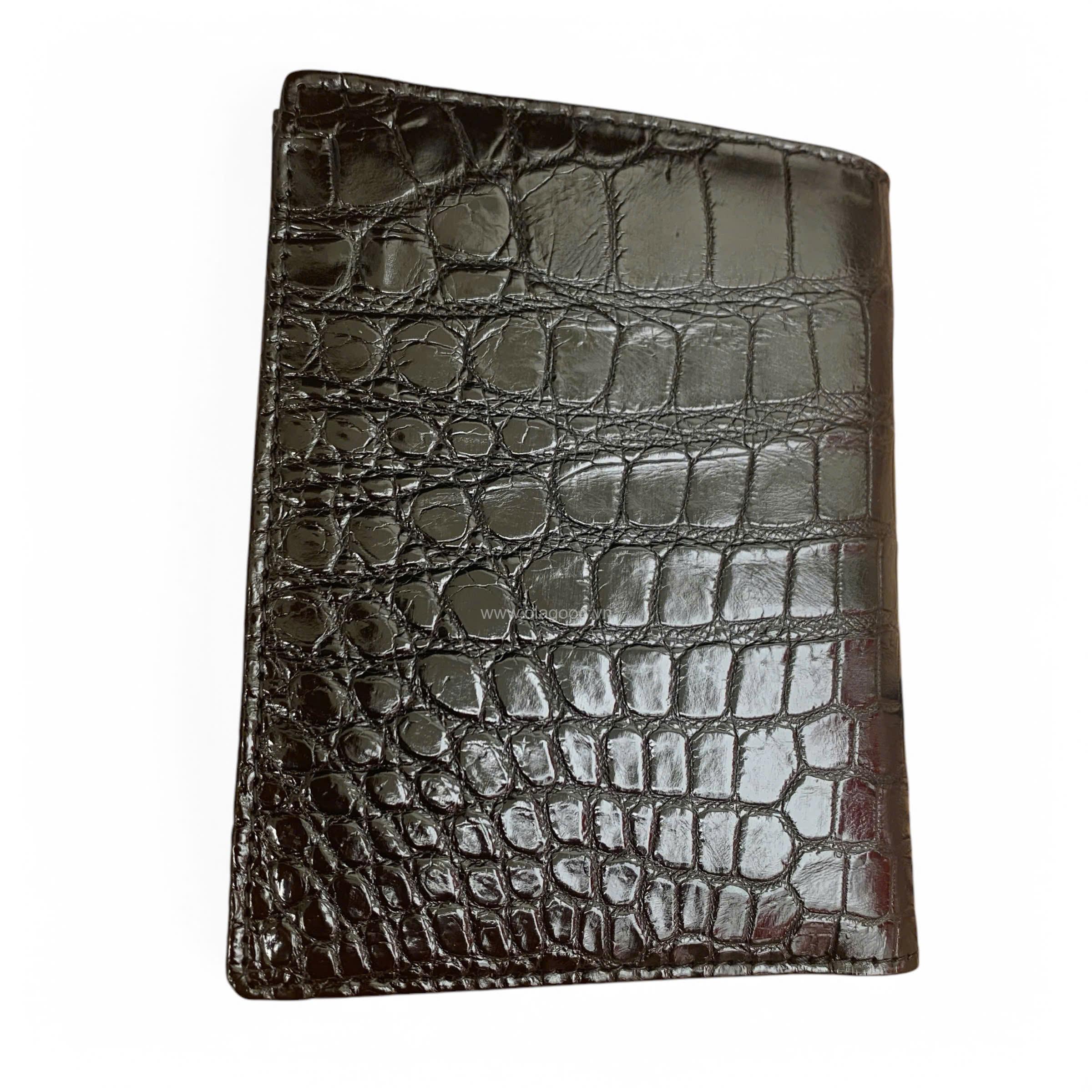 Ví đứng nam da cá sấu cao cấp - VDT0111S - Hình ảnh 3