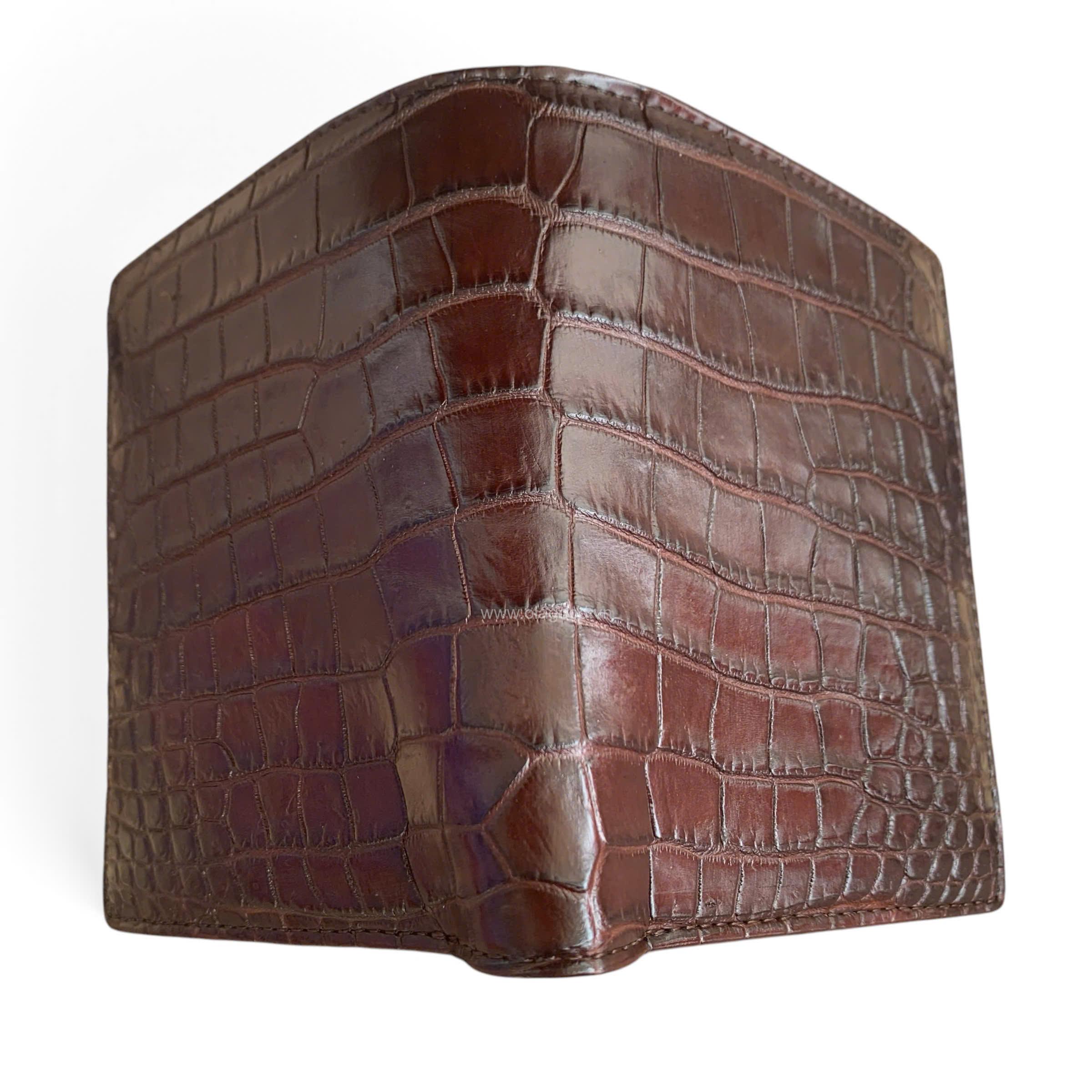 Ví đứng nam da cá sấu cao cấp - VDT0111S - Hình ảnh 6