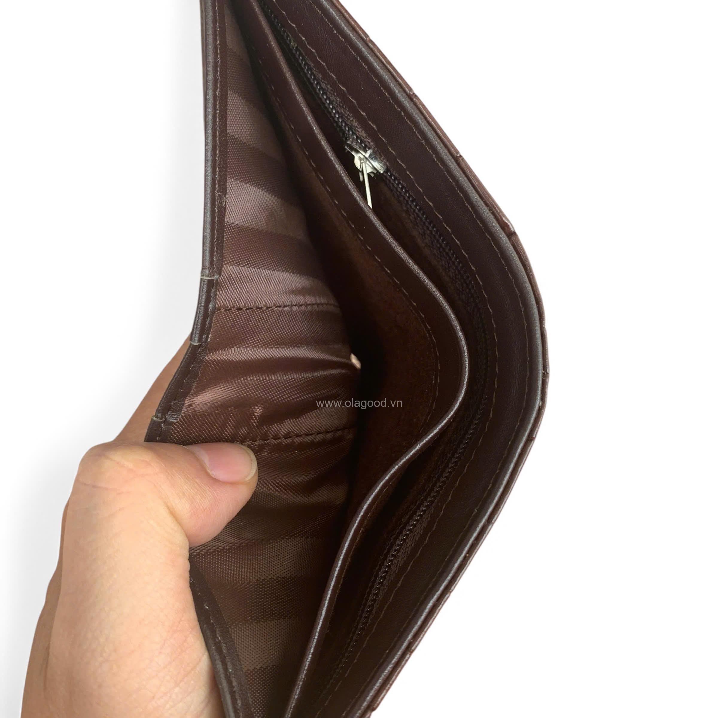 Ví đứng nam da cá sấu cao cấp - VDT0111S - Hình ảnh 8