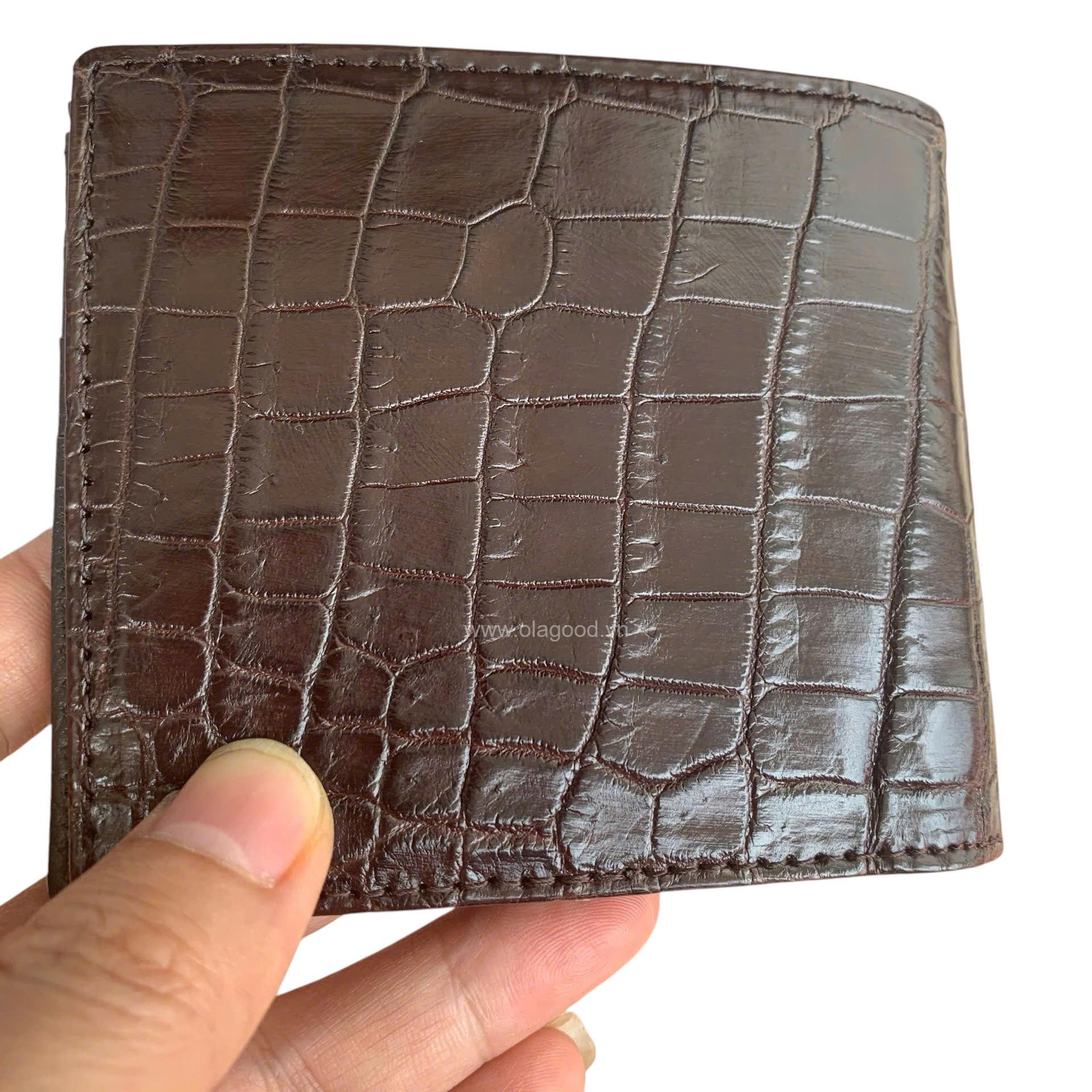 Ví nam da cá sấu cao cấp - VNTN0110S - Hình ảnh 5