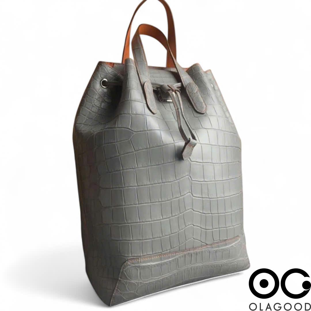 Ba lô nữ handmade da cá sấu cao cấp - BLLV0235S