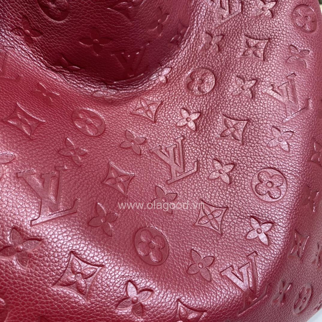Túi Xách LV Louis Vuitton bag artsy medium màu đỏ mận– LVA025 - Hình ảnh 9