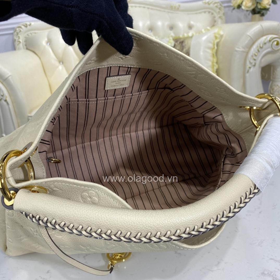 Túi Xách LV Louis Vuitton bag artsy medium màu trắng– LVA024 - Hình ảnh 11