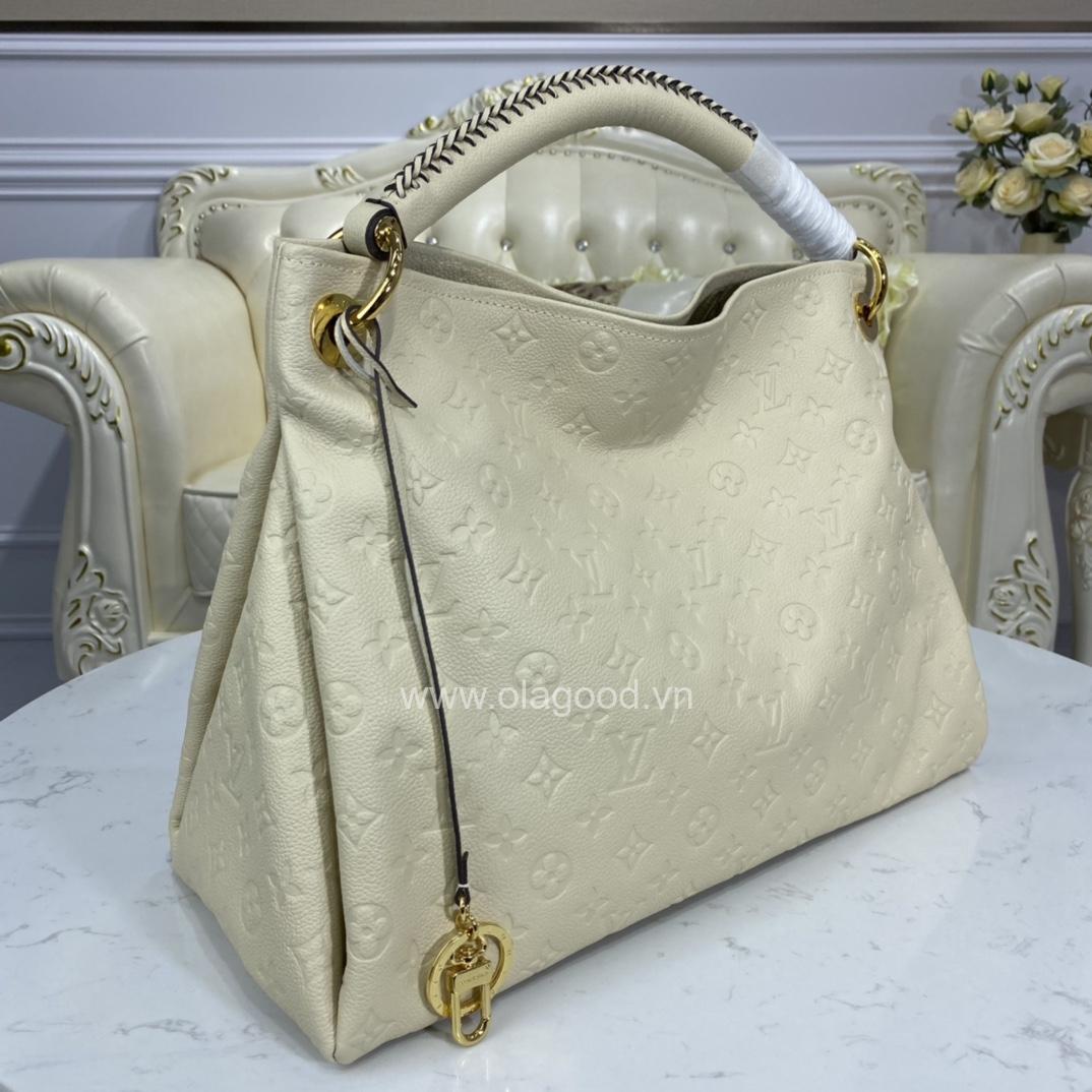 Túi Xách LV Louis Vuitton bag artsy medium màu trắng– LVA024 - Hình ảnh 2