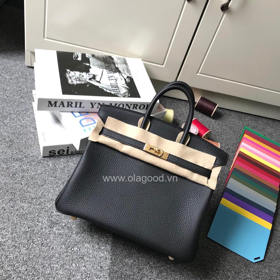 Túi xách Hermes Birkin màu đen size 30 - HBD021