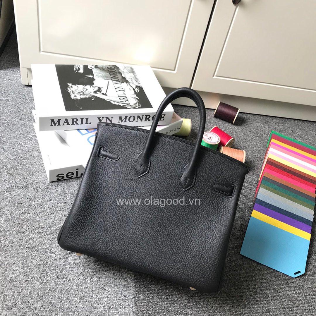 Túi xách Hermes Birkin màu đen size 30 - HBD021 - Hình ảnh 2
