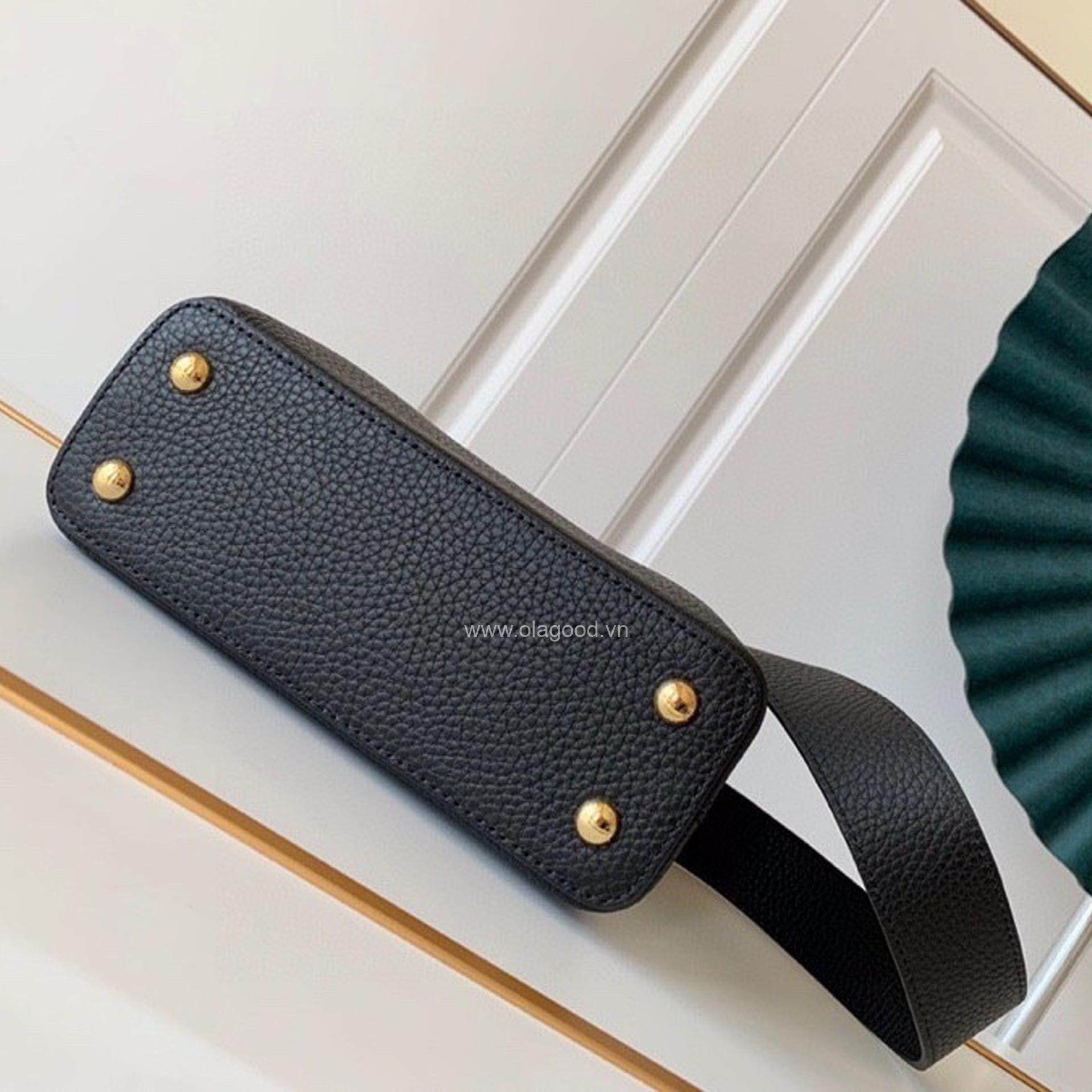 Túi xách Louis Vuitton CAPUCINES Mini màu đen - LVCMD023 - Hình ảnh 7