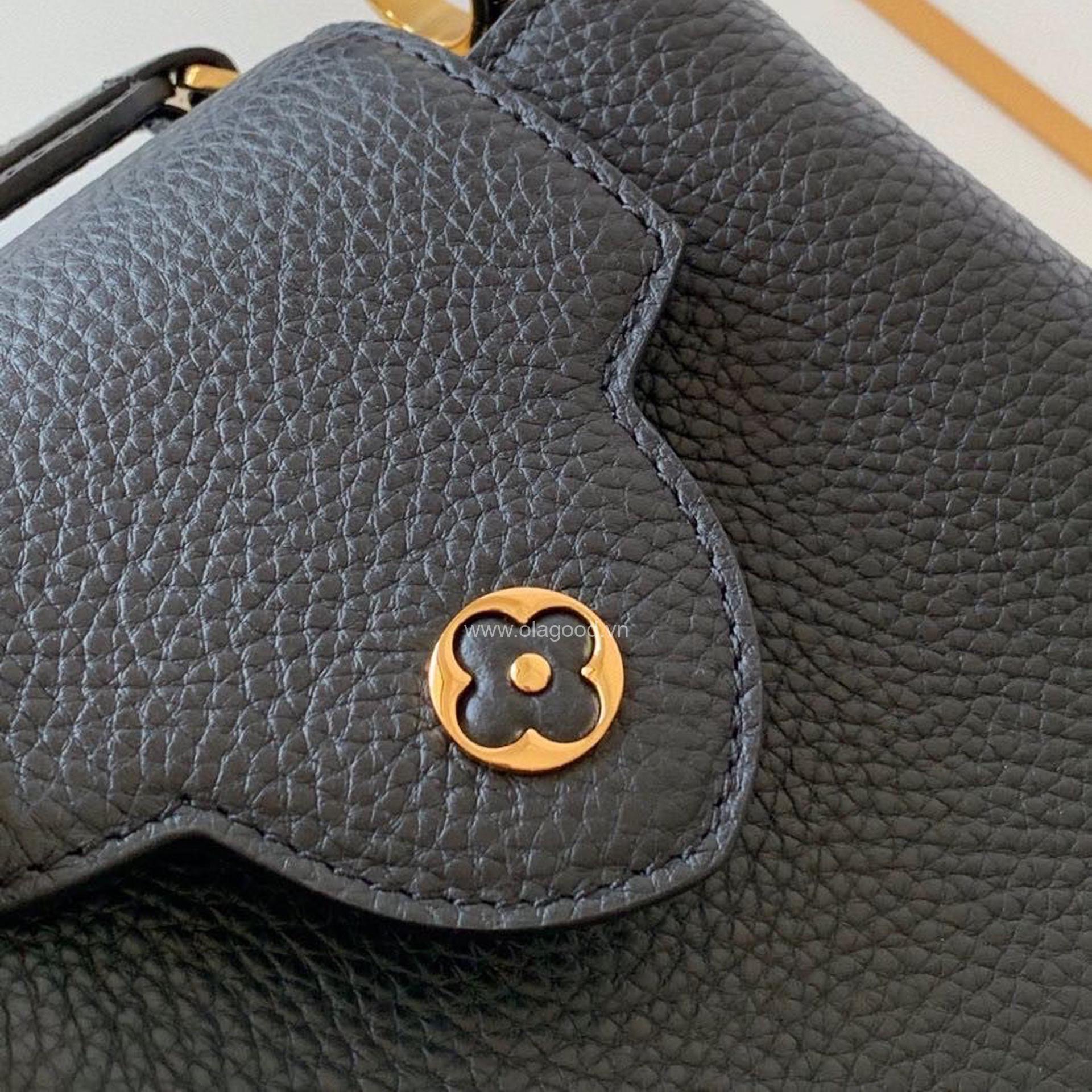 Túi xách Louis Vuitton CAPUCINES Mini màu đen - LVCMD023 - Hình ảnh 5