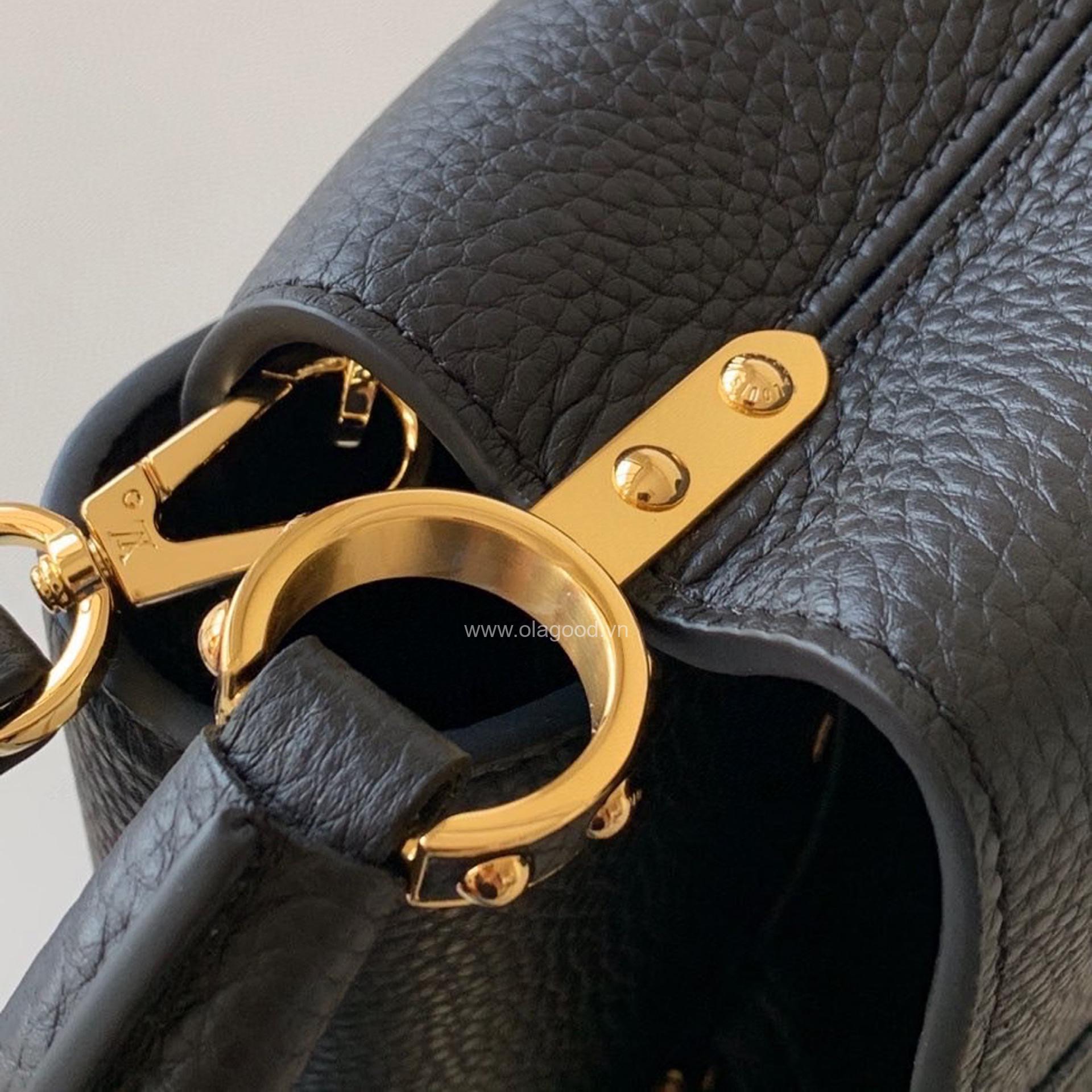 Túi xách Louis Vuitton CAPUCINES Mini màu đen - LVCMD023 - Hình ảnh 6