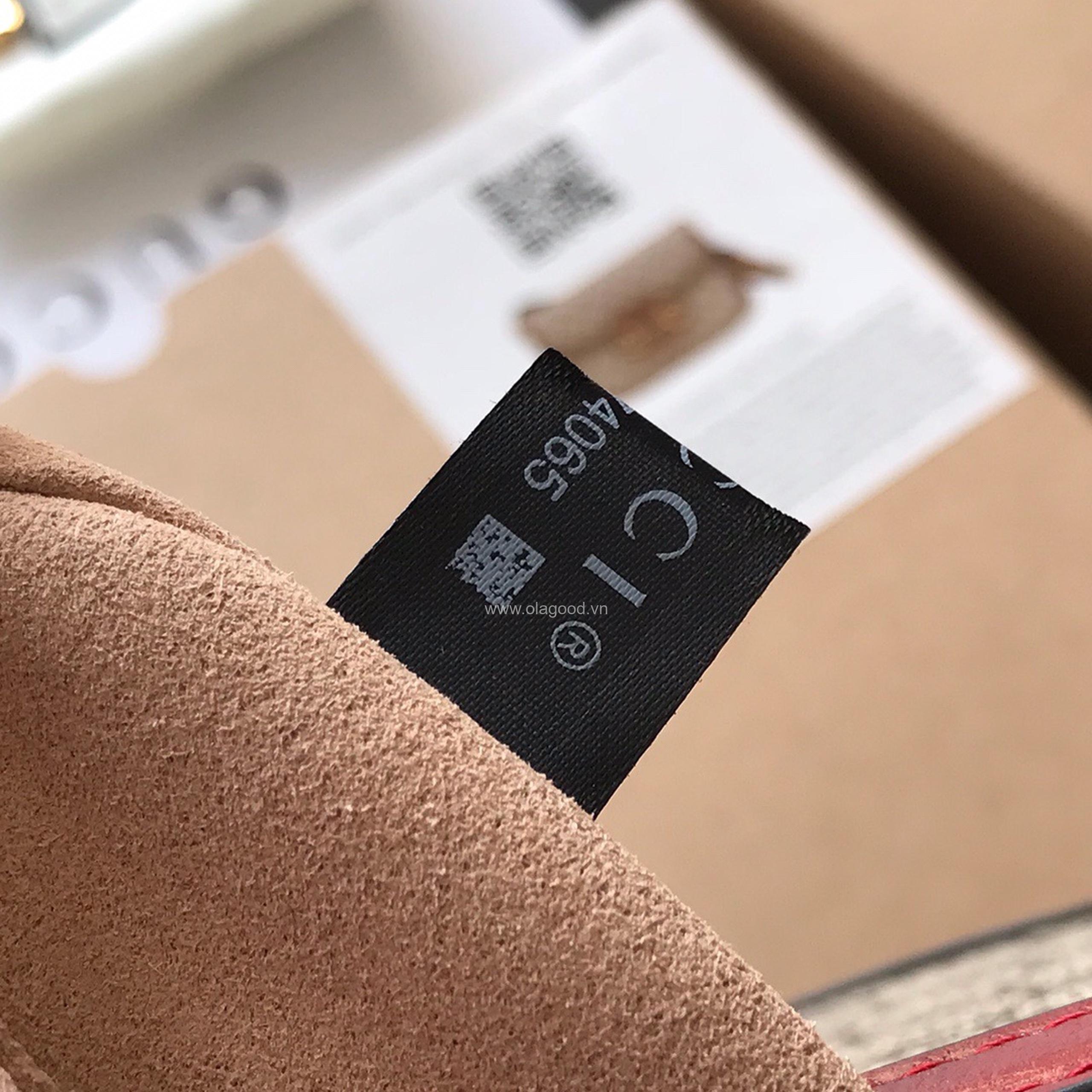 Túi xách khóa ngựa Gucci 1995 viền đỏ - GCL95021 - Hình ảnh 9