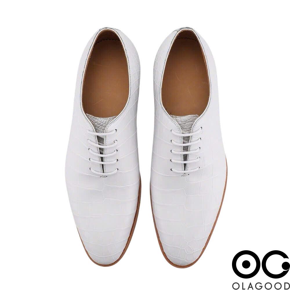 Giày da cá sấu cao cấp - GGY016S - Hình ảnh 4