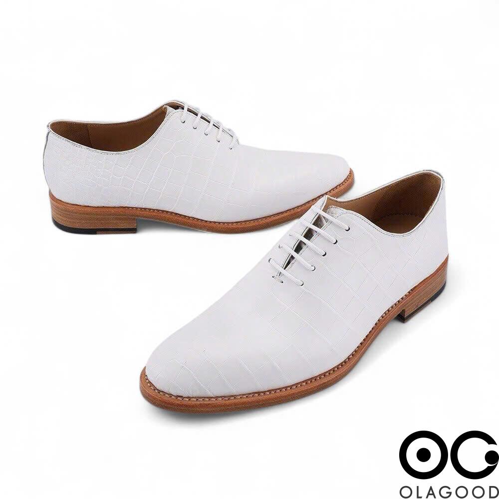 Giày da cá sấu cao cấp - GGY016S - Hình ảnh 6
