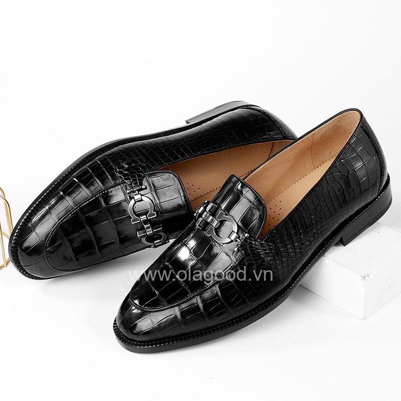 Giày da cá sấu nam cao cấp - GTK016 - Hình ảnh 2