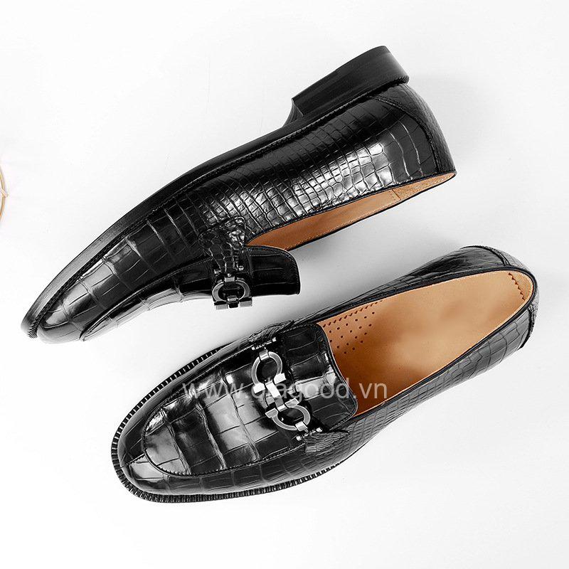 Giày da cá sấu nam cao cấp - GTK016 - Hình ảnh 4