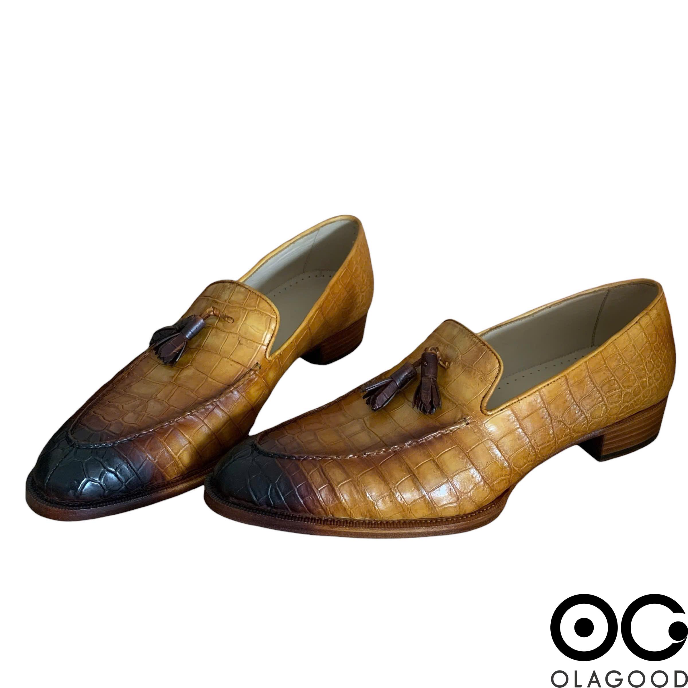 Giày cá sấu nam cao cấp - GGY019S - Hình ảnh 3