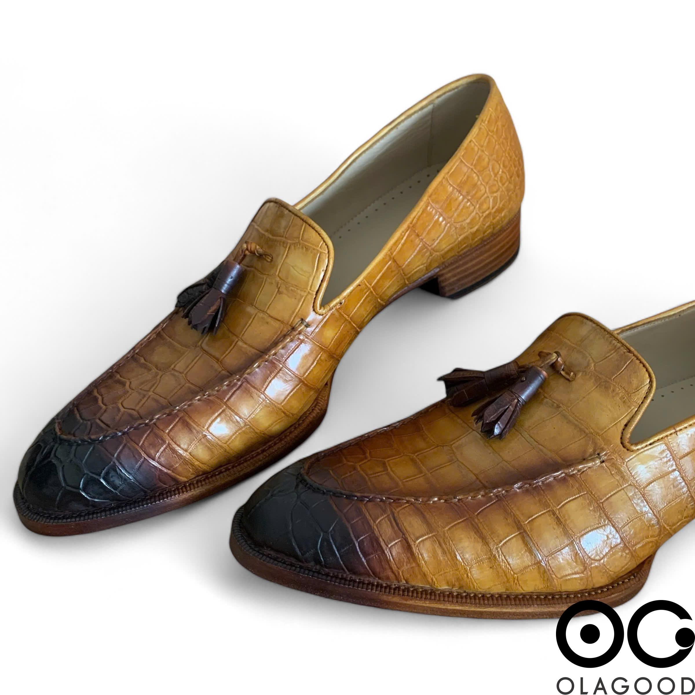 Giày cá sấu nam cao cấp - GGY019S - Hình ảnh 12