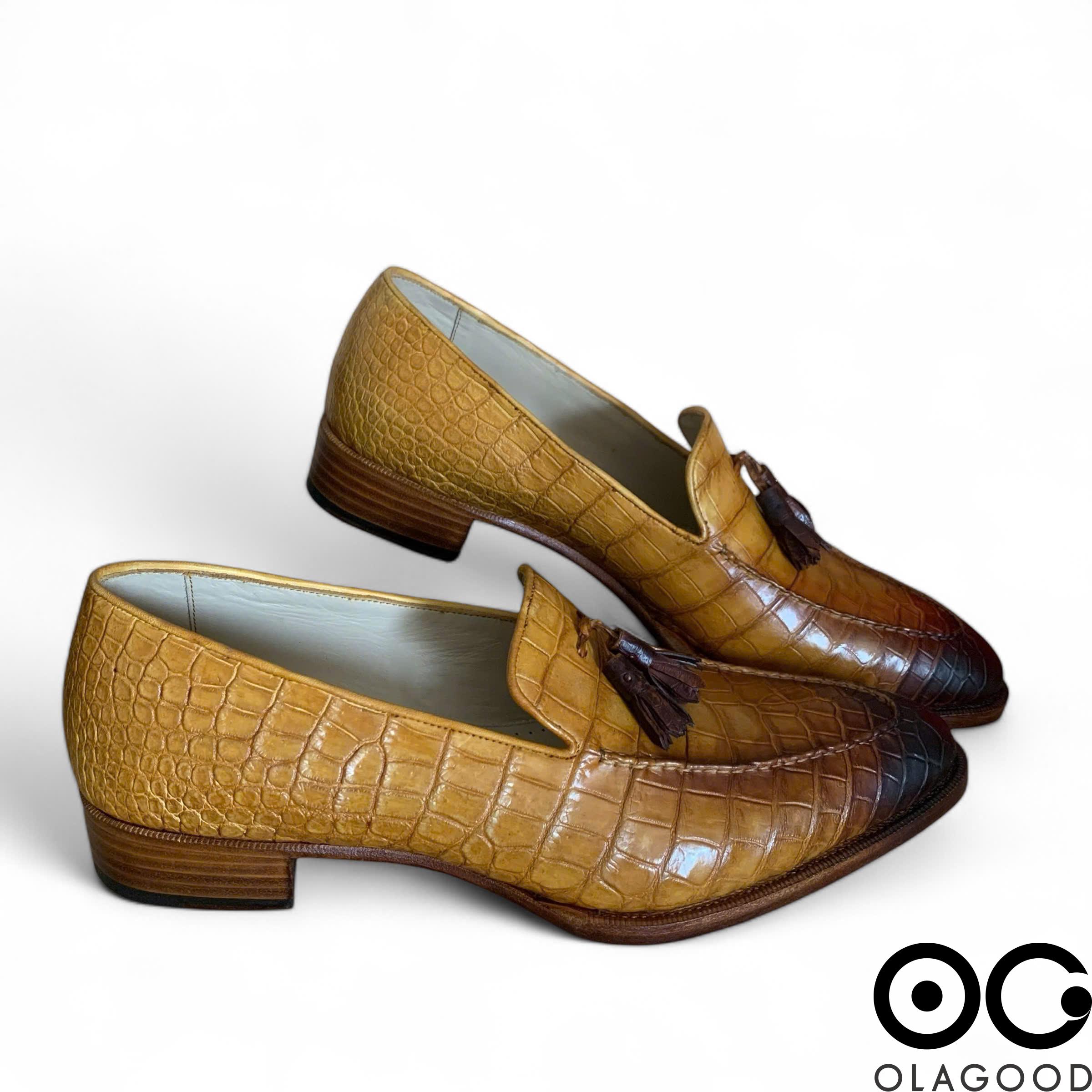 Giày cá sấu nam cao cấp - GGY019S - Hình ảnh 7