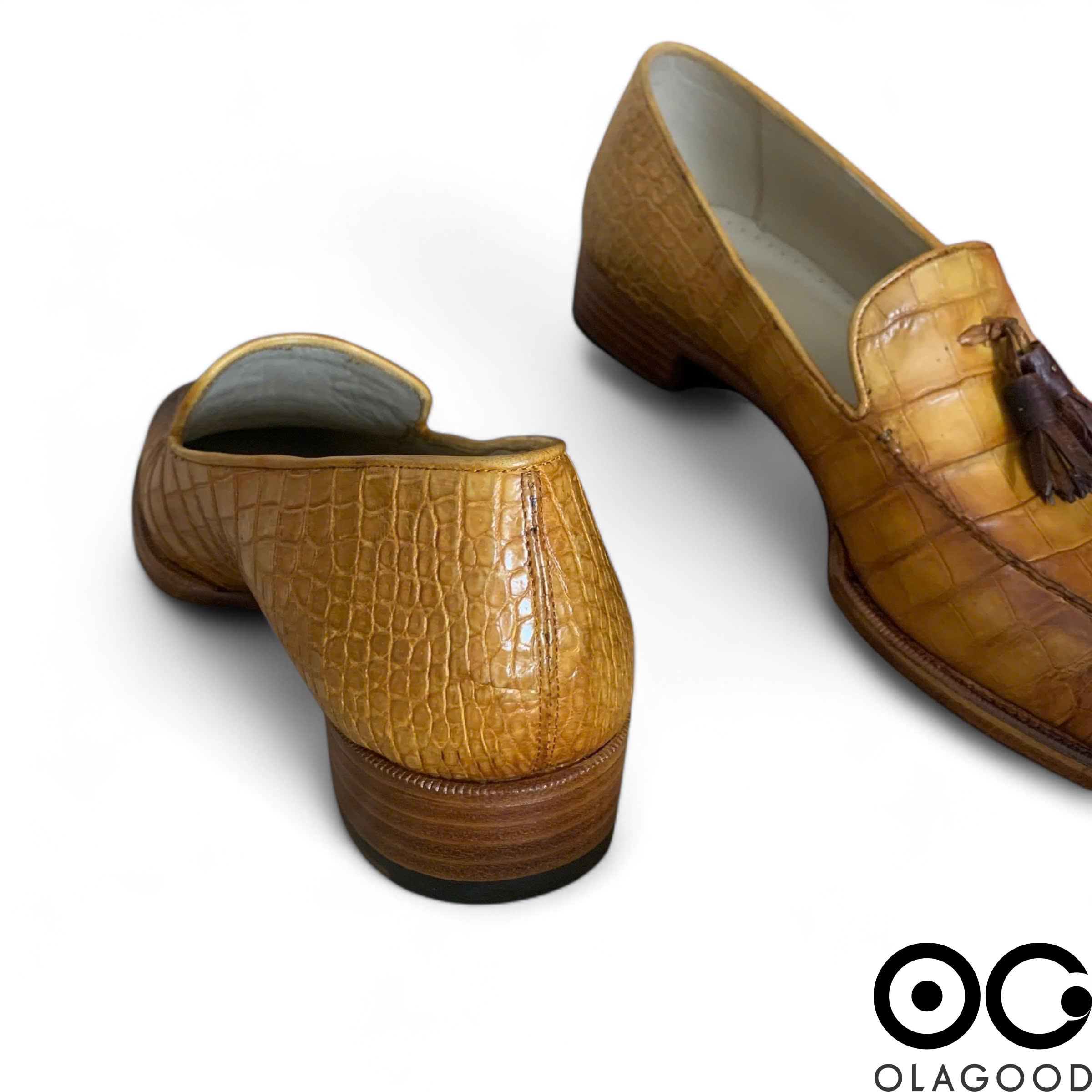 Giày cá sấu nam cao cấp - GGY019S - Hình ảnh 13