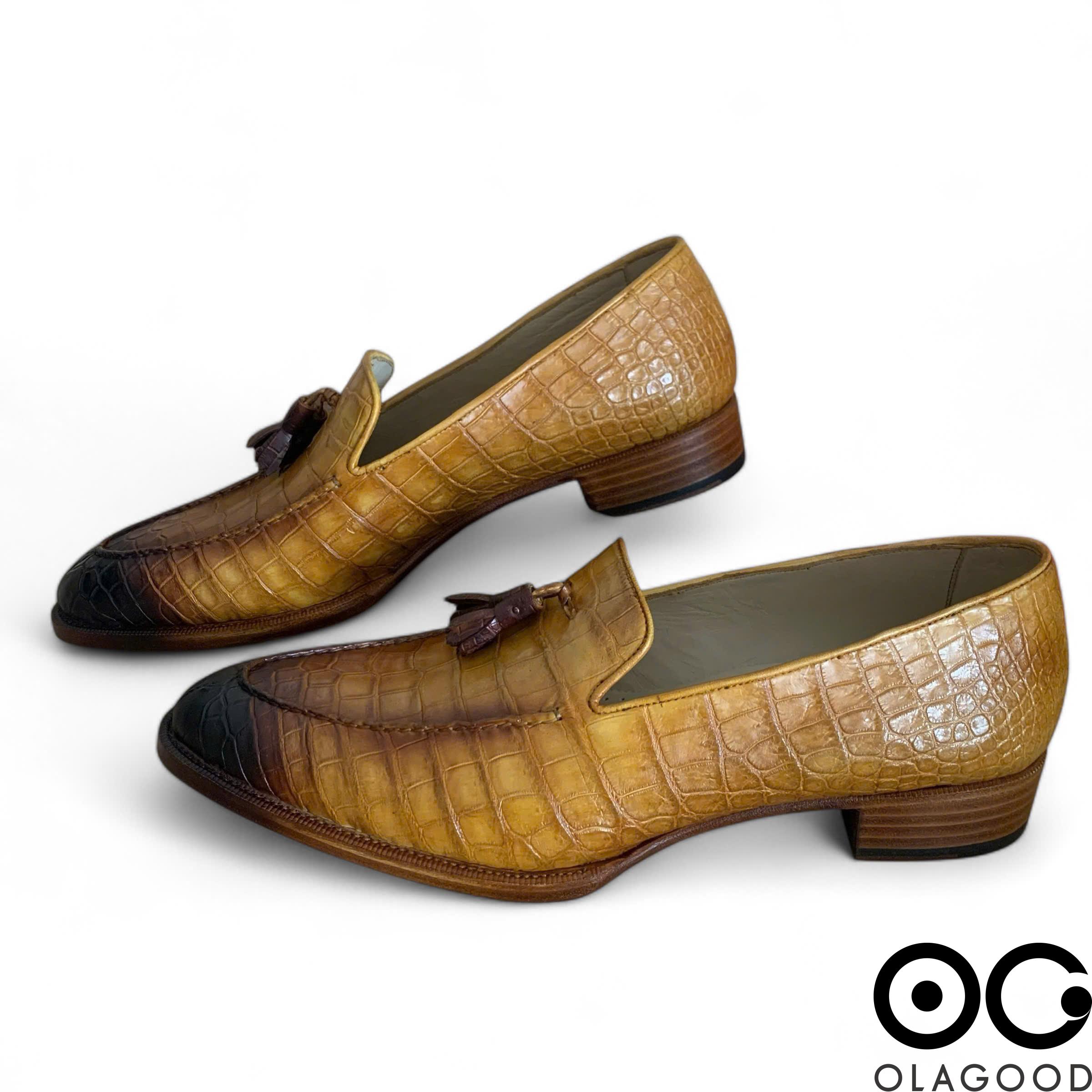 Giày cá sấu nam cao cấp - GGY019S - Hình ảnh 4