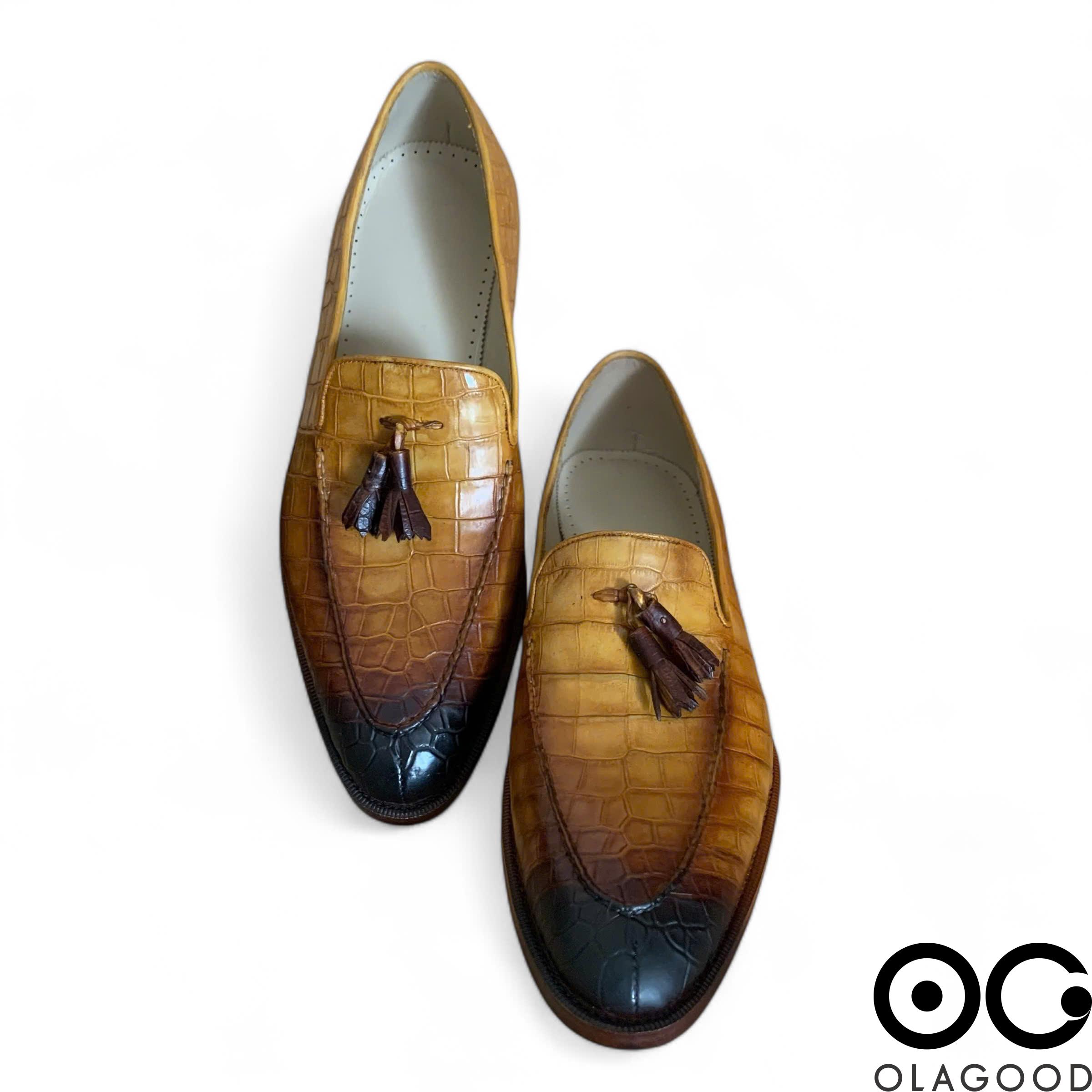 Giày cá sấu nam cao cấp - GGY019S - Hình ảnh 5