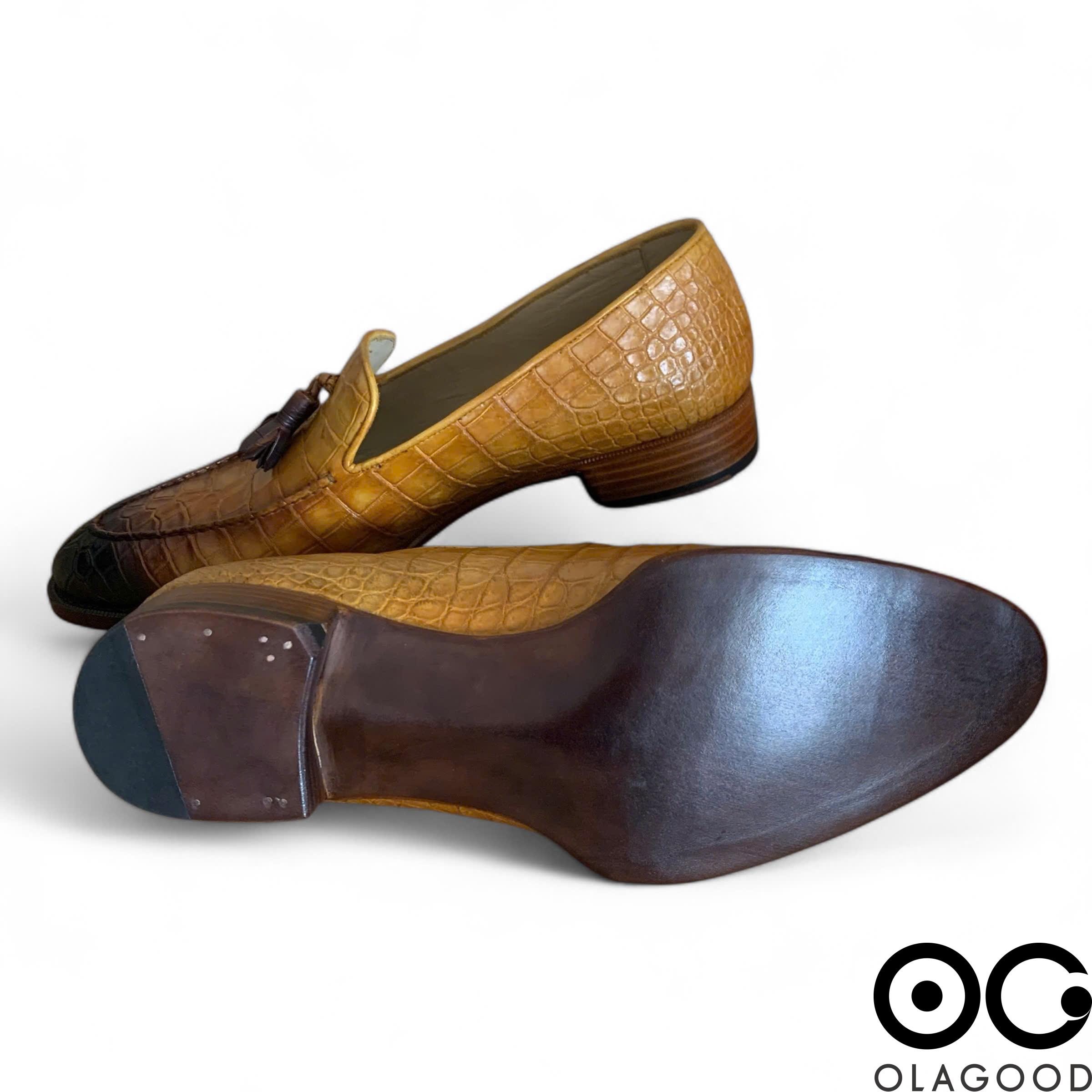 Giày cá sấu nam cao cấp - GGY019S - Hình ảnh 14