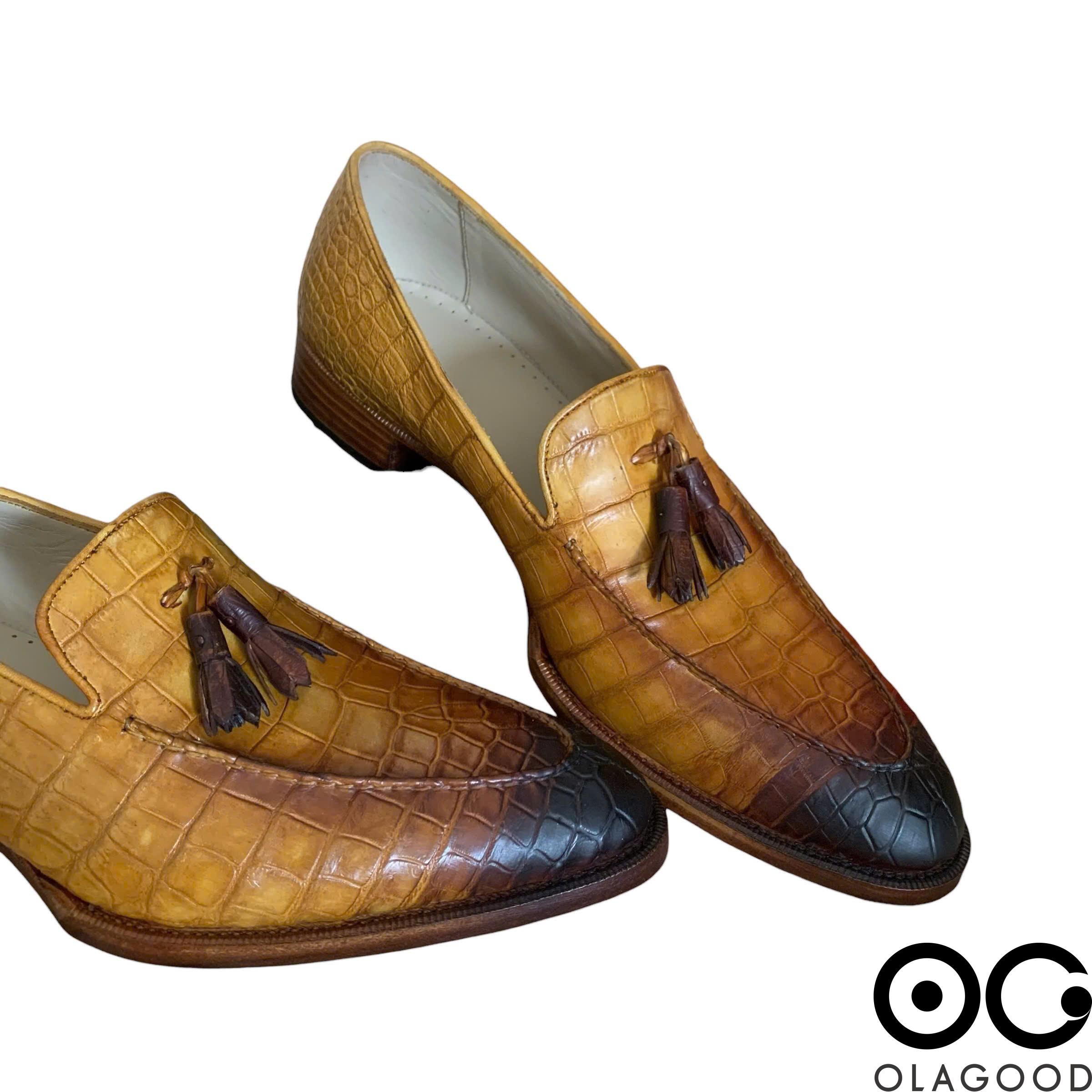 Giày cá sấu nam cao cấp - GGY019S - Hình ảnh 11