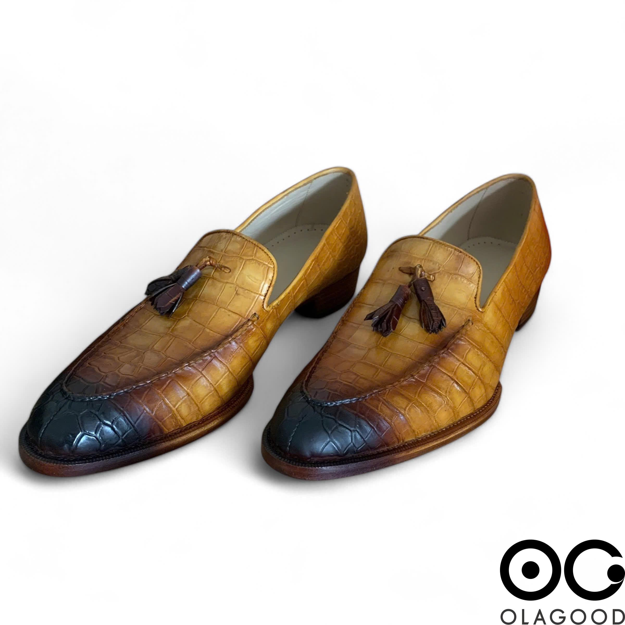 Giày cá sấu nam cao cấp - GGY019S