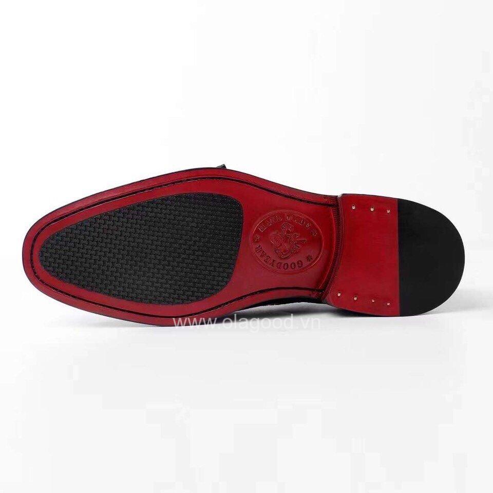 Giày nam cá sấu - Giày double monk strap da cá sấu - GGY018S - Hình ảnh 9