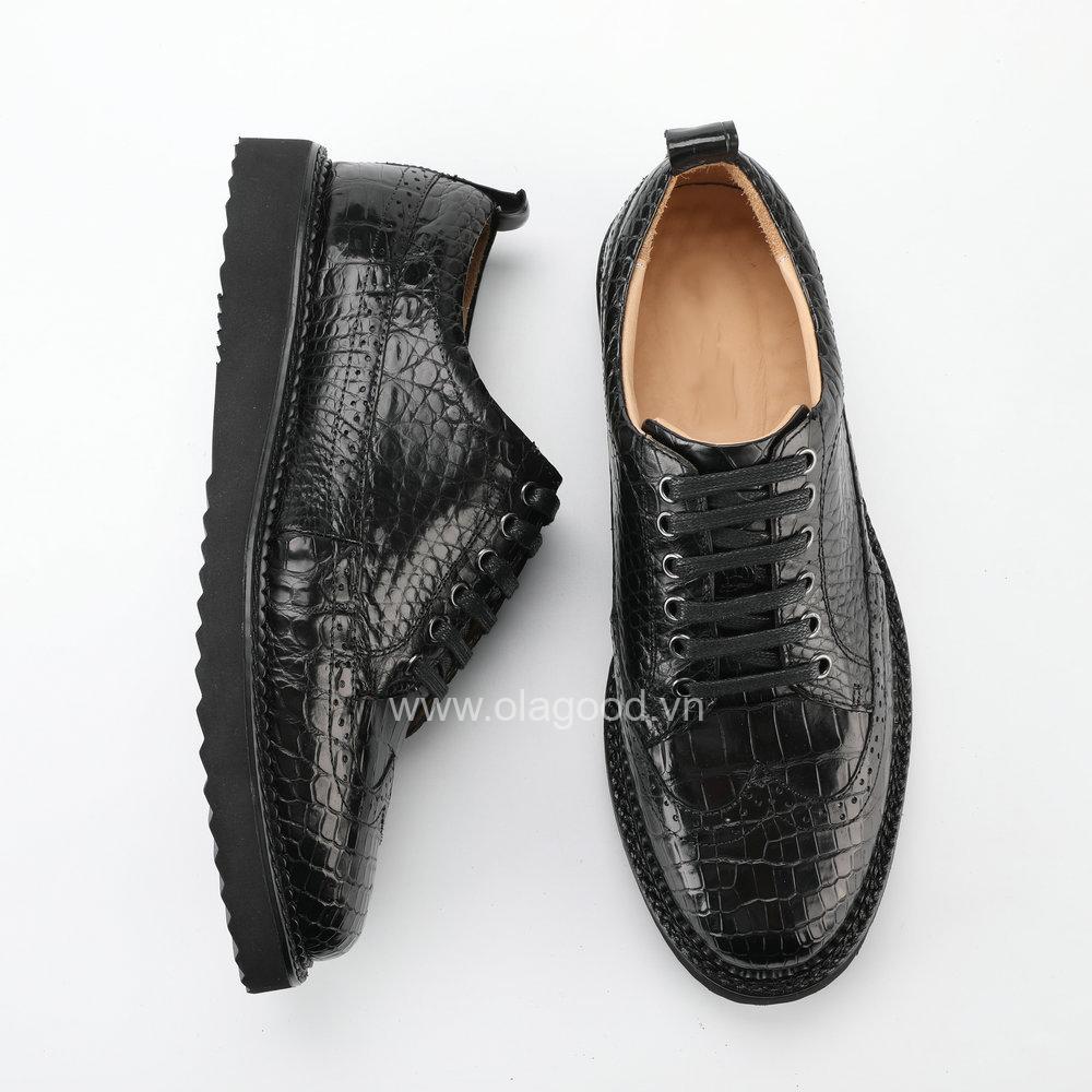 Giày nam thể thao cá sấu cao cấp - GTT019 - Hình ảnh 3