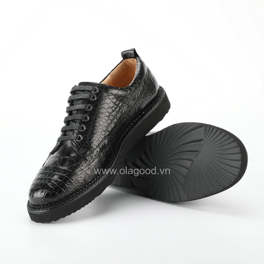 Giày nam thể thao cá sấu cao cấp - GTT019 - Hình ảnh 4