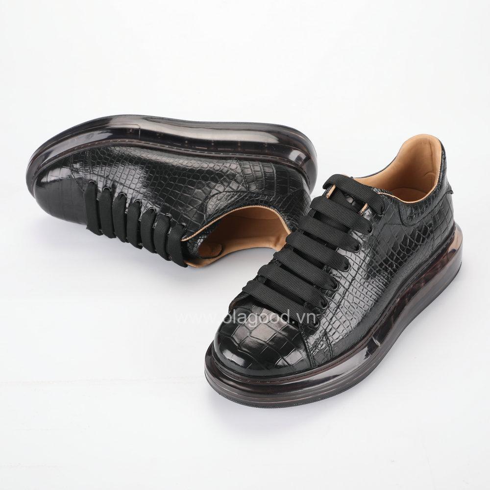 Giày nam thể thao da cá sấu - GTT0113 - Hình ảnh 4