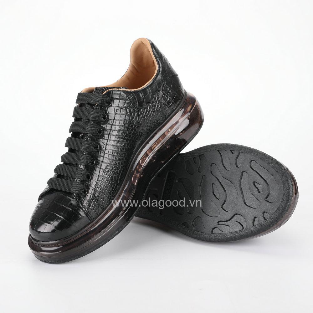 Giày nam thể thao da cá sấu - GTT0113 - Hình ảnh 7