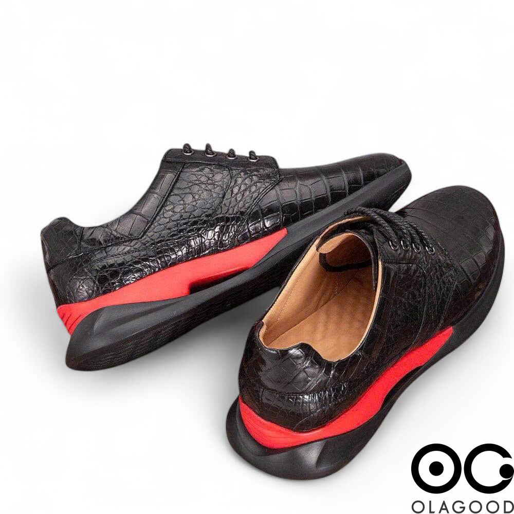 Giày nam thể thao snearker cá sấu - GTT0119 - Hình ảnh 7