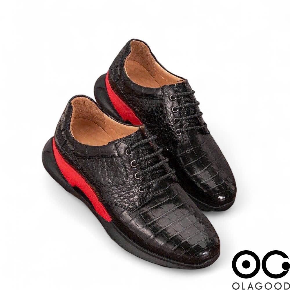 Giày nam thể thao snearker cá sấu - GTT0119 - Hình ảnh 3