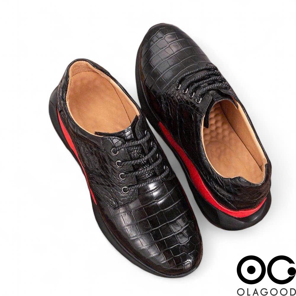 Giày nam thể thao snearker cá sấu - GTT0119 - Hình ảnh 6