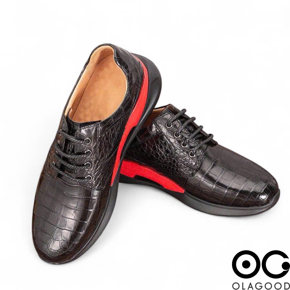 Giày nam thể thao snearker cá sấu - GTT0119 - Hình ảnh 4