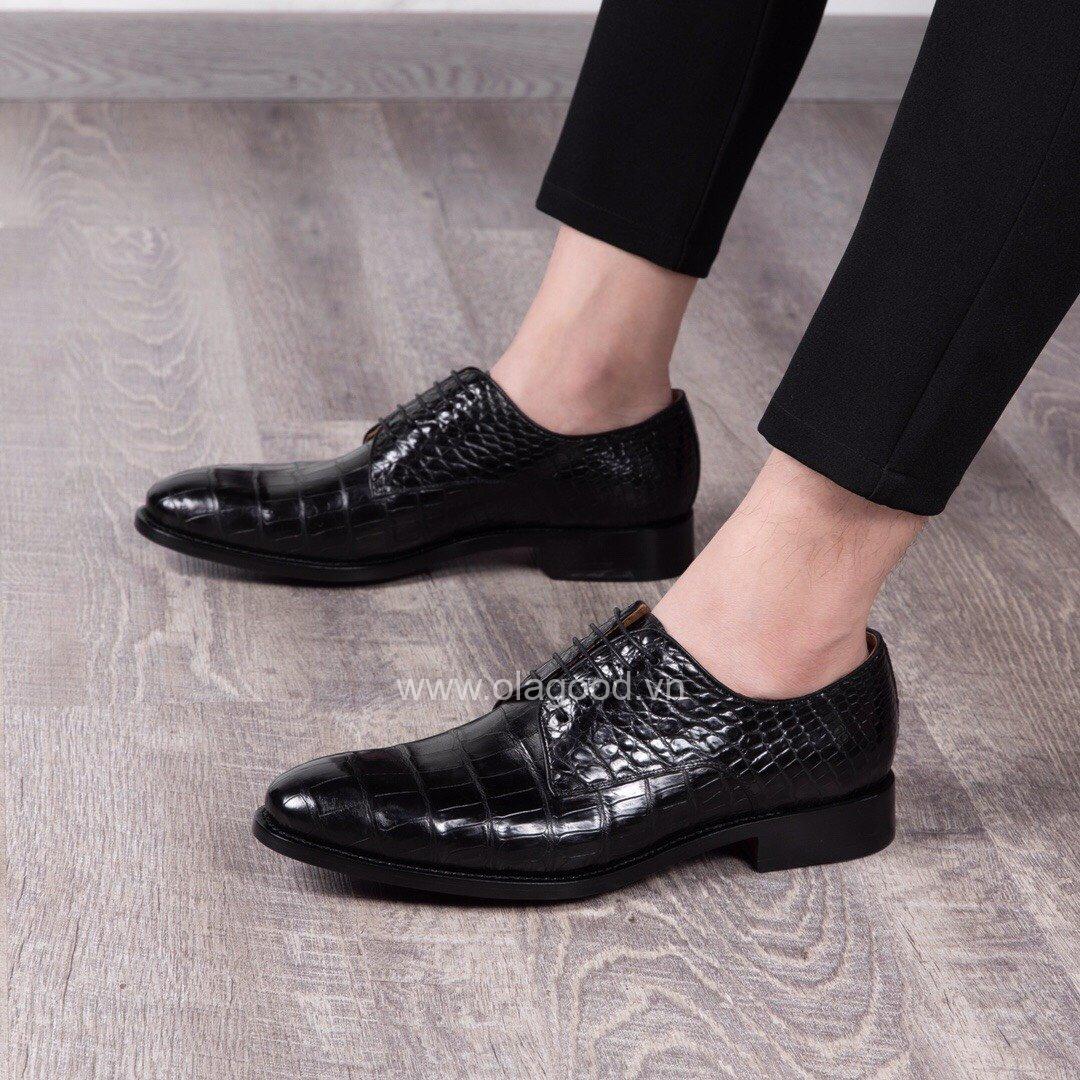 Giày tây da cá sấu cao cấp - GGY015S - Hình ảnh 6