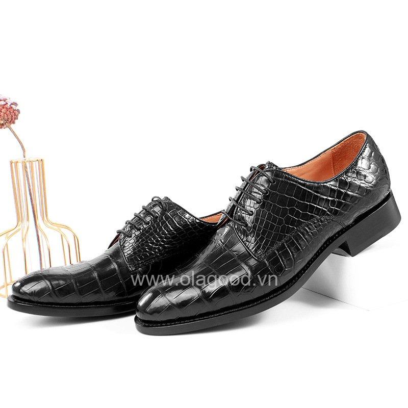 Giày tây da cá sấu cao cấp - GGY015S - Hình ảnh 2
