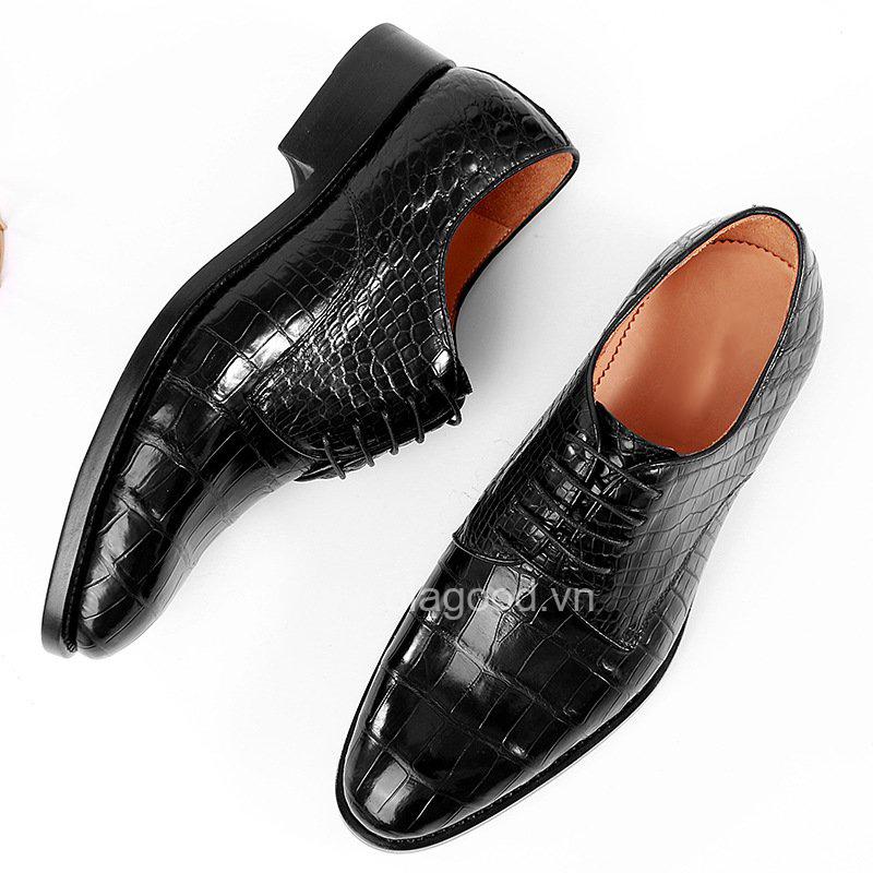 Giày tây da cá sấu cao cấp - GGY015S - Hình ảnh 3
