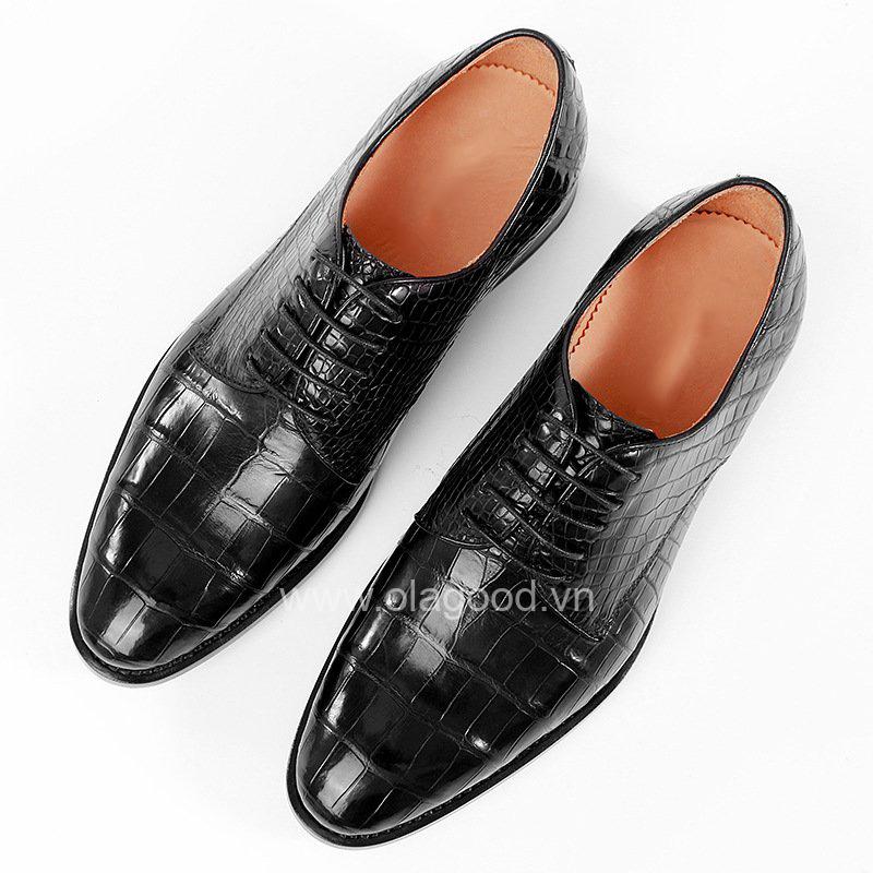 Giày tây da cá sấu cao cấp - GGY015S