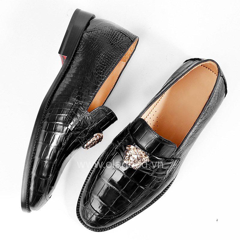 Giày tây da cá sấu nam cao cấp - GTK011 - Hình ảnh 4