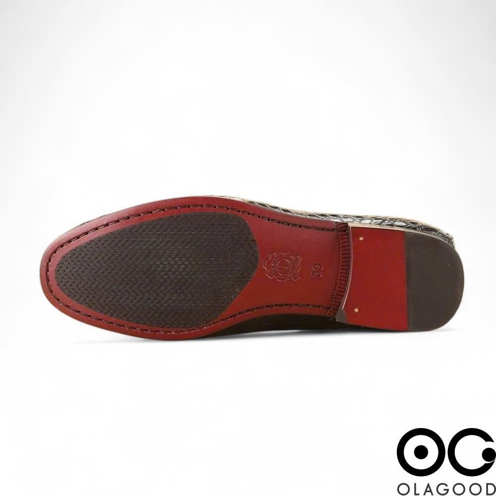 Giày tây nam cá sấu cao cấp - GTL015 - Hình ảnh 11