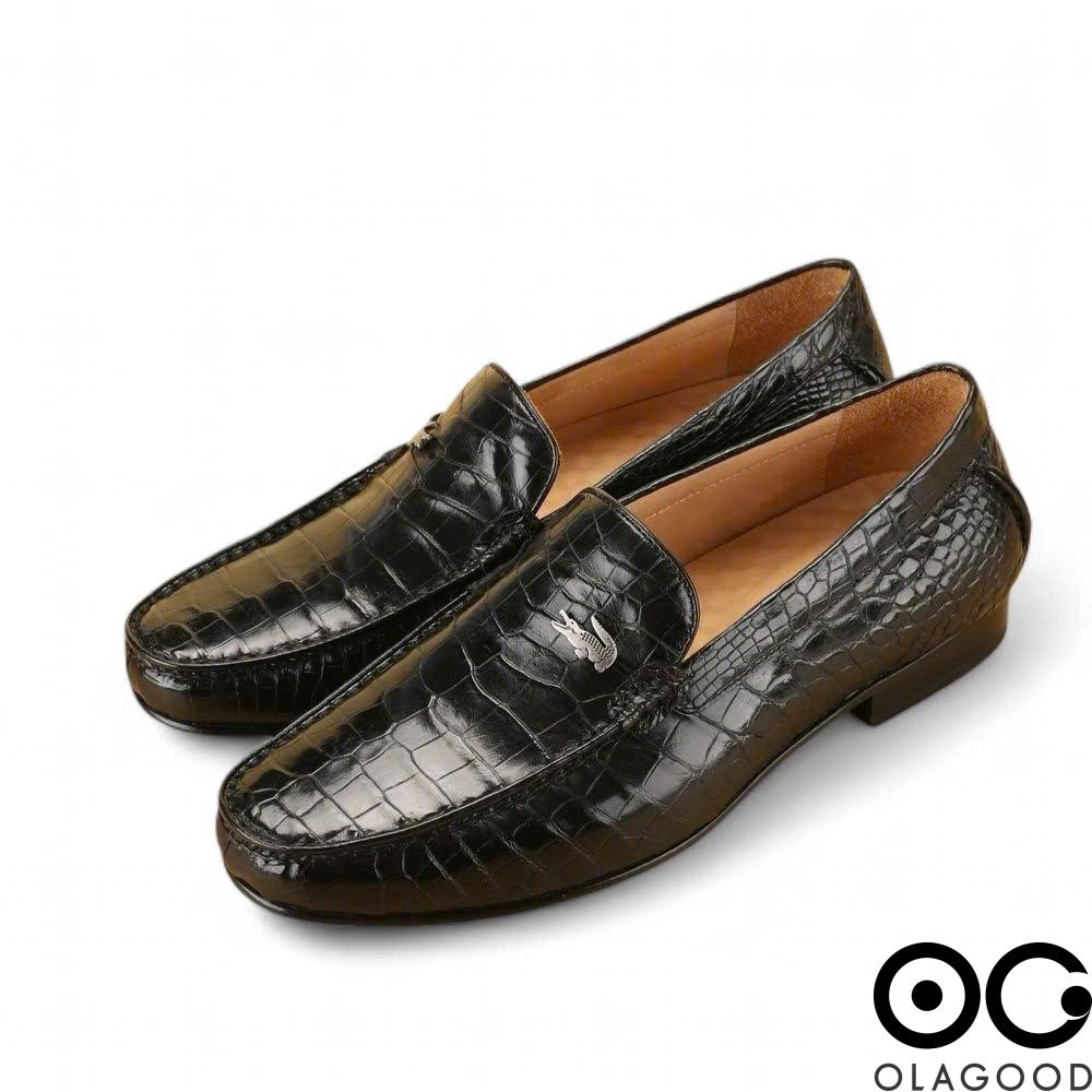 Giày tây nam cá sấu cao cấp - GTL015