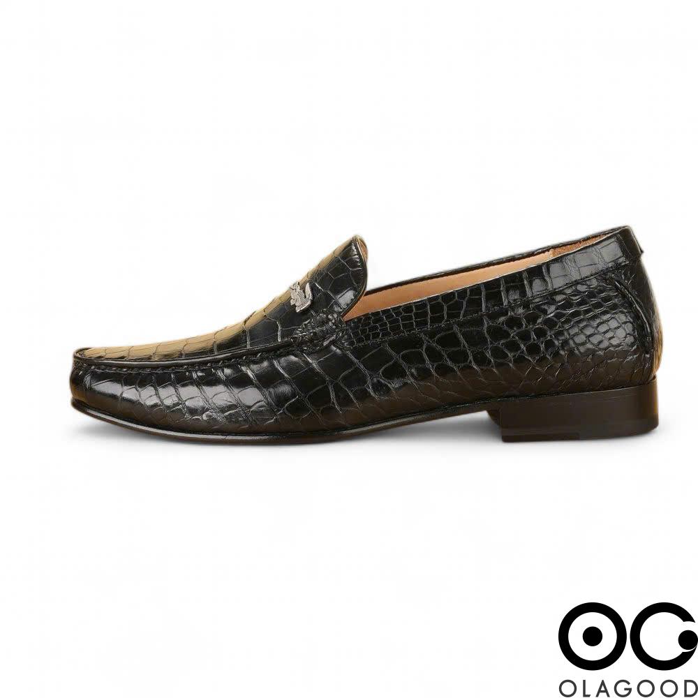 Giày tây nam cá sấu cao cấp - GTL015 - Hình ảnh 5